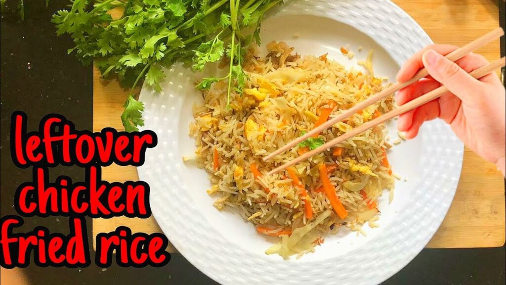 Leftover Chicken Fried Rice - When U Cook