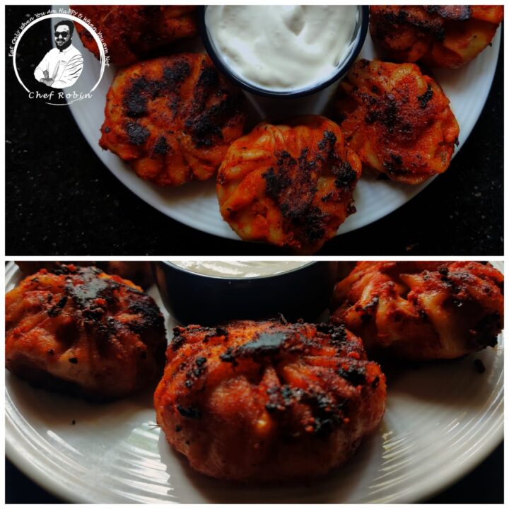 Momos with a twist !!! Thandoori Momos !!!