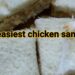 Chicken mayo sandwich